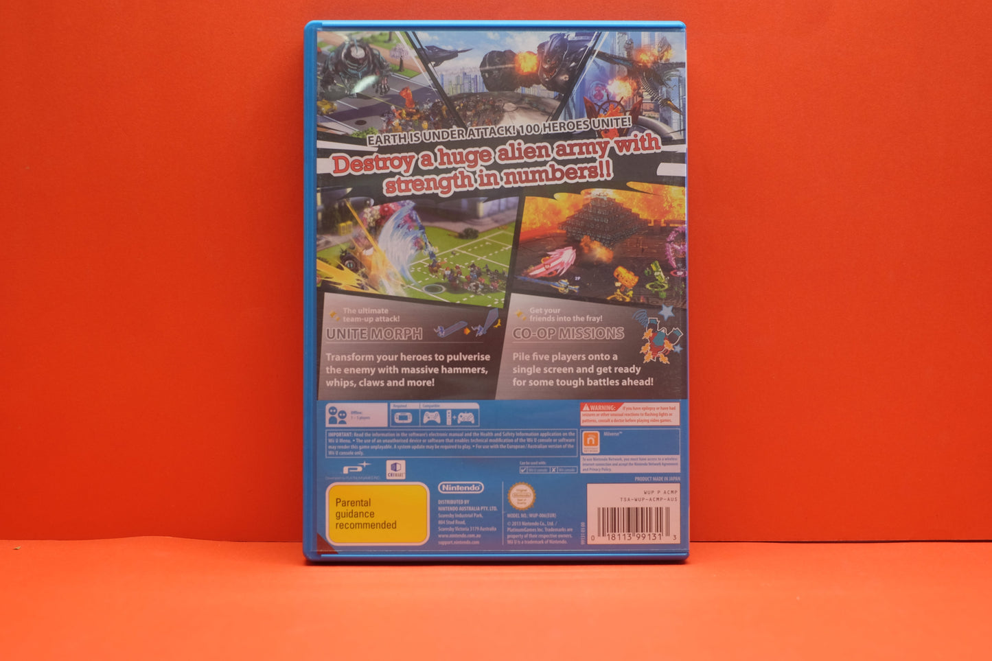The Wonderful 101 - Nintendo Wii U - Pre-Owned
