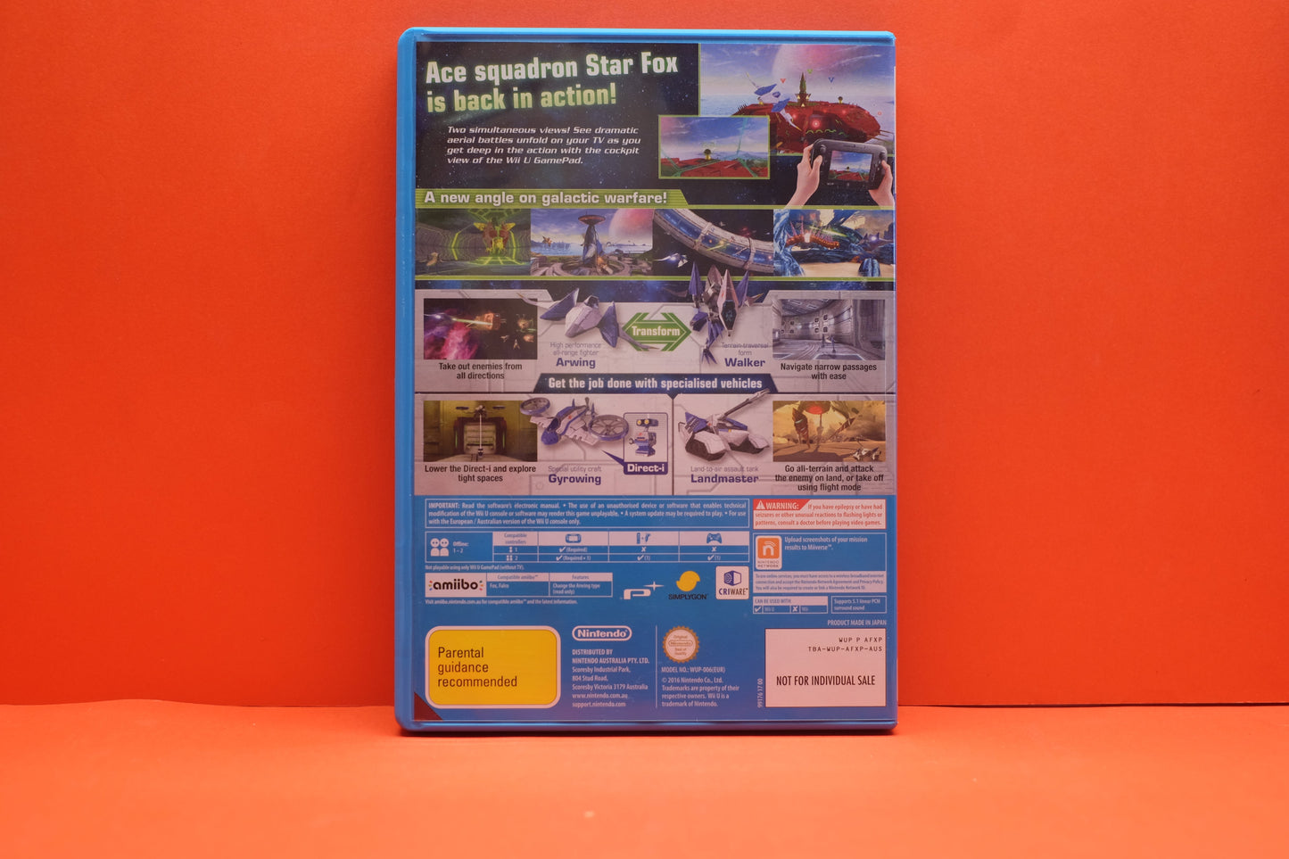 Star Fox Zero (First Print Edition) - Nintendo Wii U - Pre-Owned