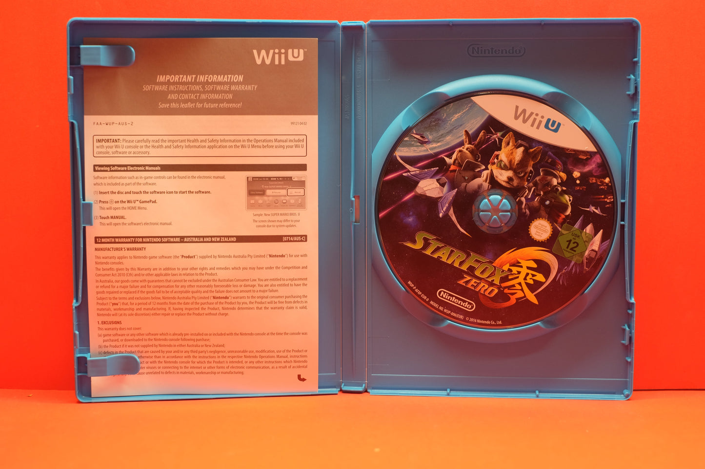Star Fox Zero (First Print Edition) - Nintendo Wii U - Pre-Owned