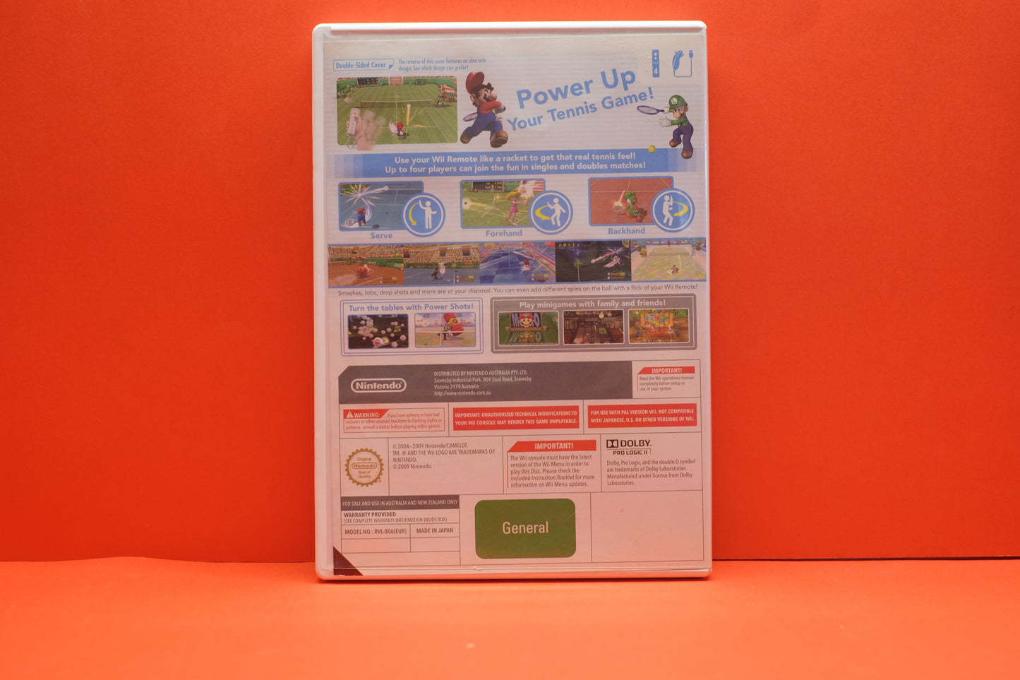 Mario Power Tennis - Nintendo Wii - Pre-Owned