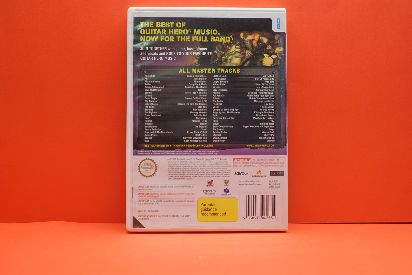 Guitar Hero Greatest Hits - Nintendo Wii - Pre-Owned