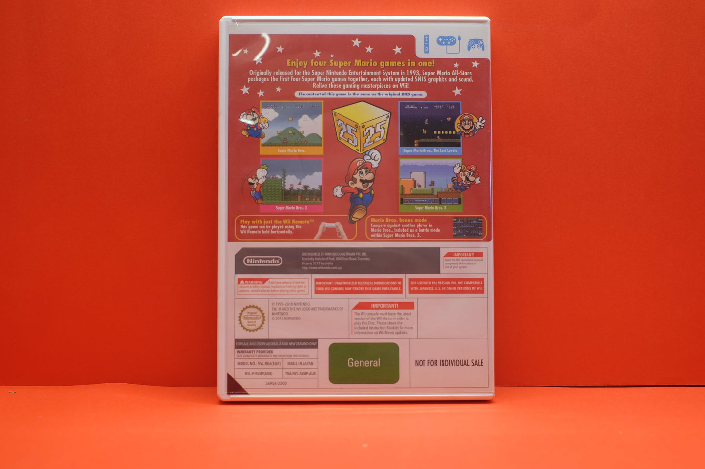 Super Mario All-Stars (25th Anniversary Edition) - Nintendo Wii - Pre-Owned
