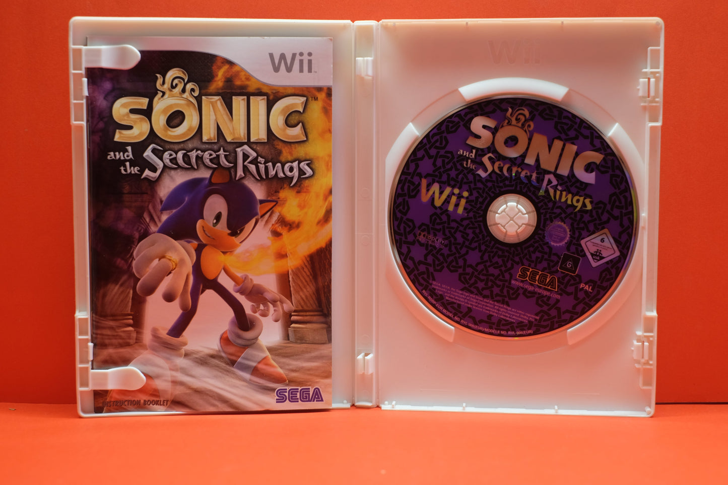 Sonic And The Secret Rings - Nintendo Wii - Pre-Owned