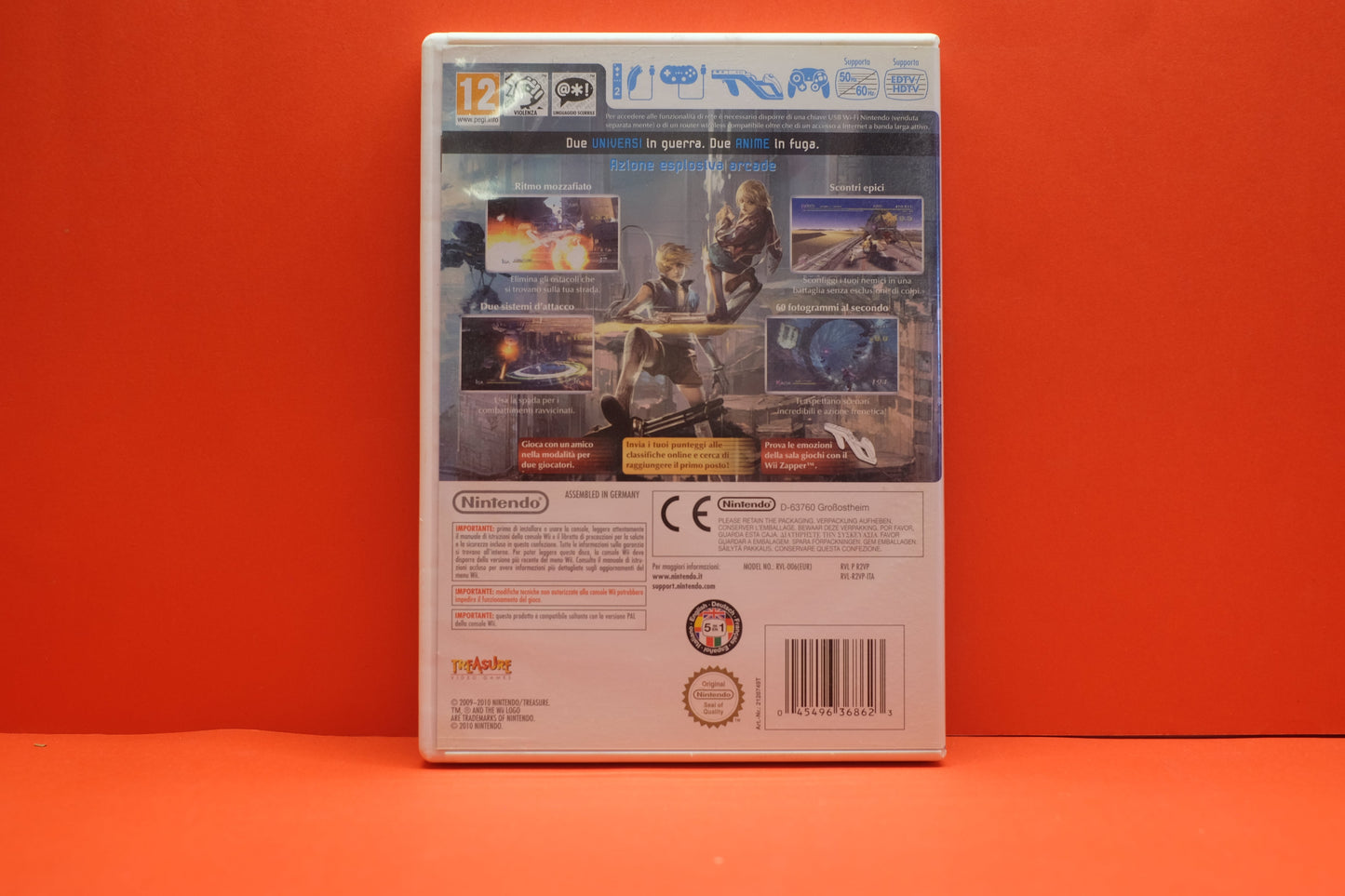 Sin And Punishment Successor Of The Skies - Nintendo Wii - Pre-Owned