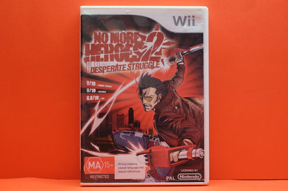 No More Heroes 2 Desperate Struggle - Nintendo Wii - Pre-Owned