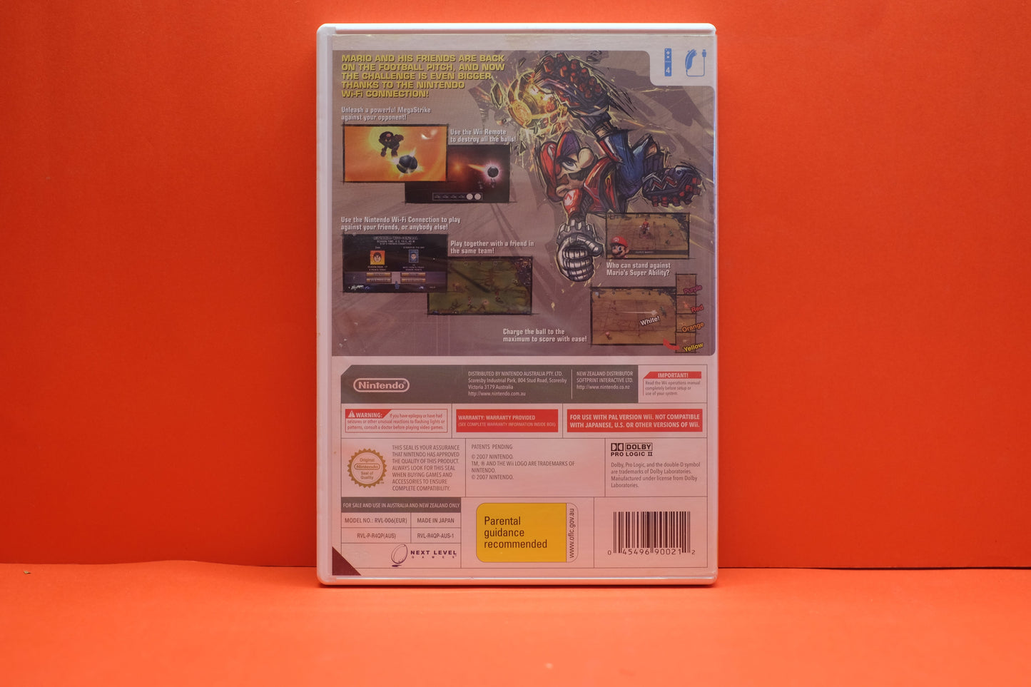 Mario Strikers Charged Football - Nintendo Wii - Pre-Owned