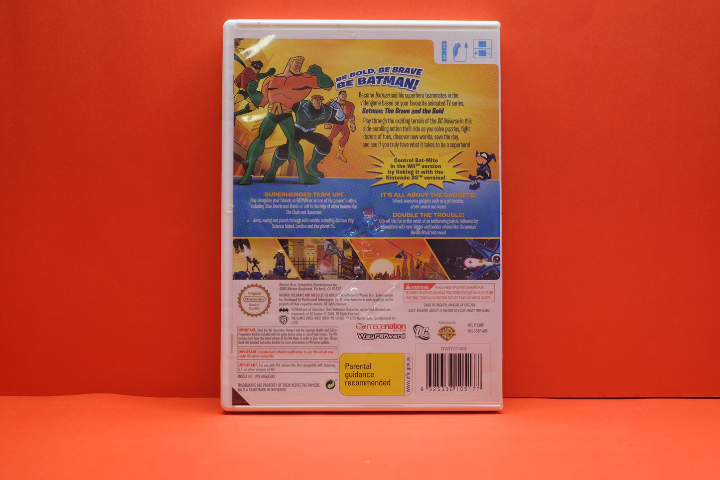 Batman The Brave And The Bold The Video game - Nintendo Wii - Pre-Owned