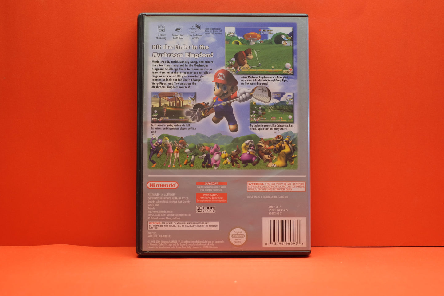 Mario Golf Toadstool Tour (Player's Choice) - Nintendo Gamecube - Pre-Owned