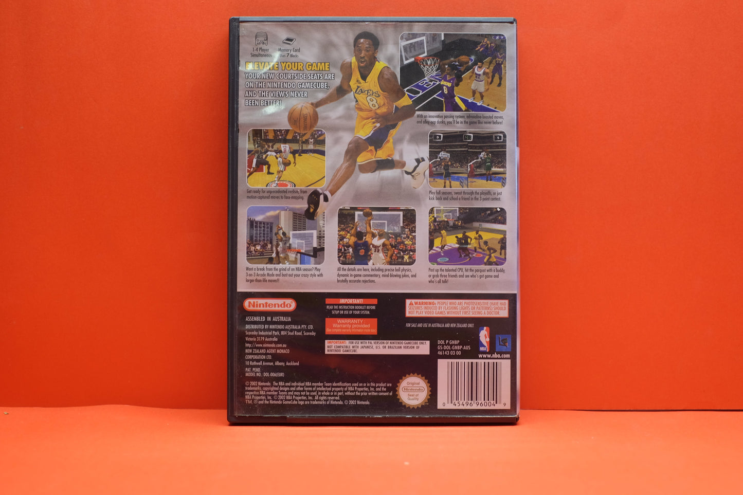 NBA Courtside 2002 - Nintendo Gamecube - Pre-Owned