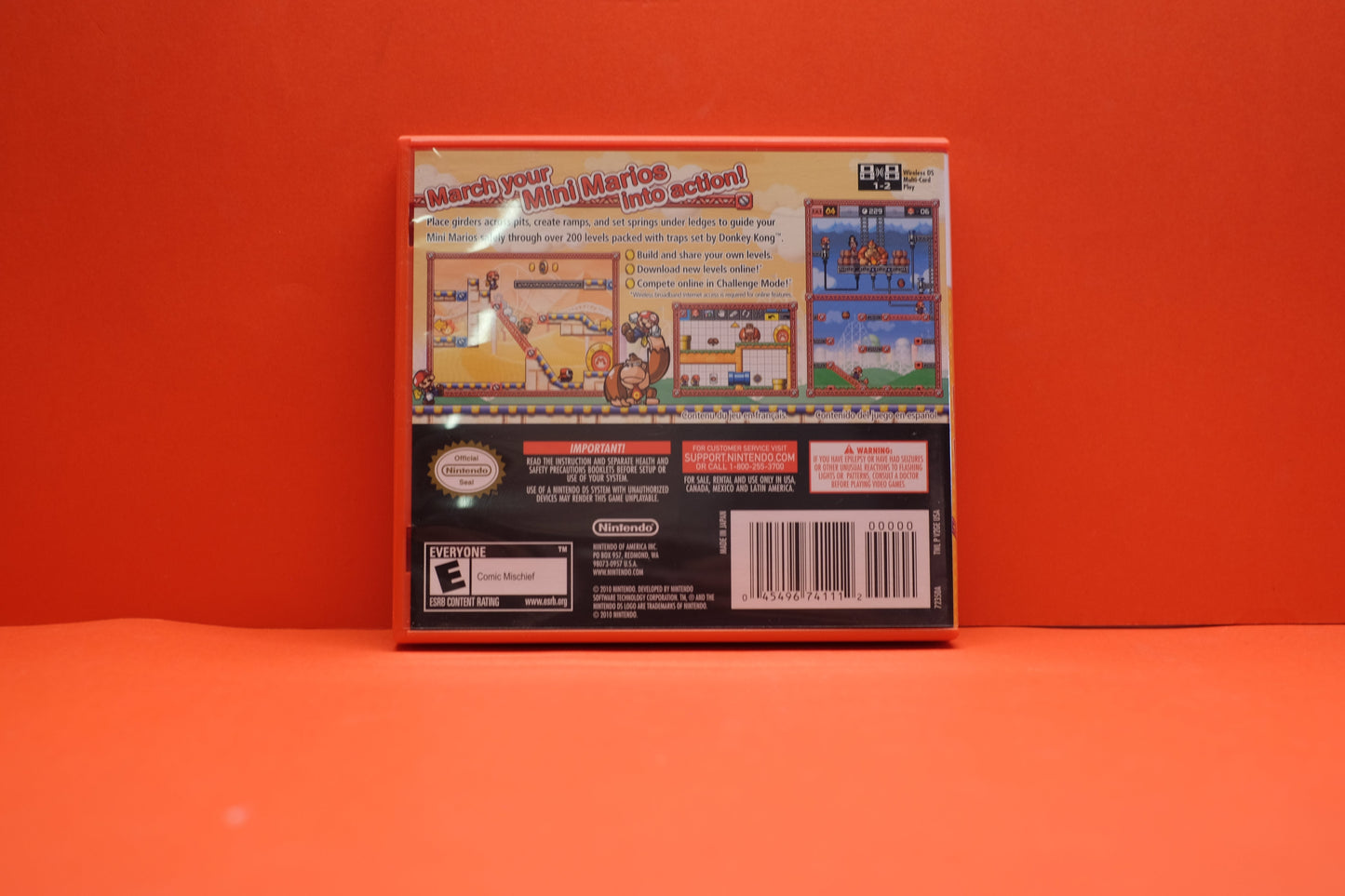 Mario VS Donkey Kong Mini-Land Mayhem! (NTSC) - Nintendo DS - Pre-Owned