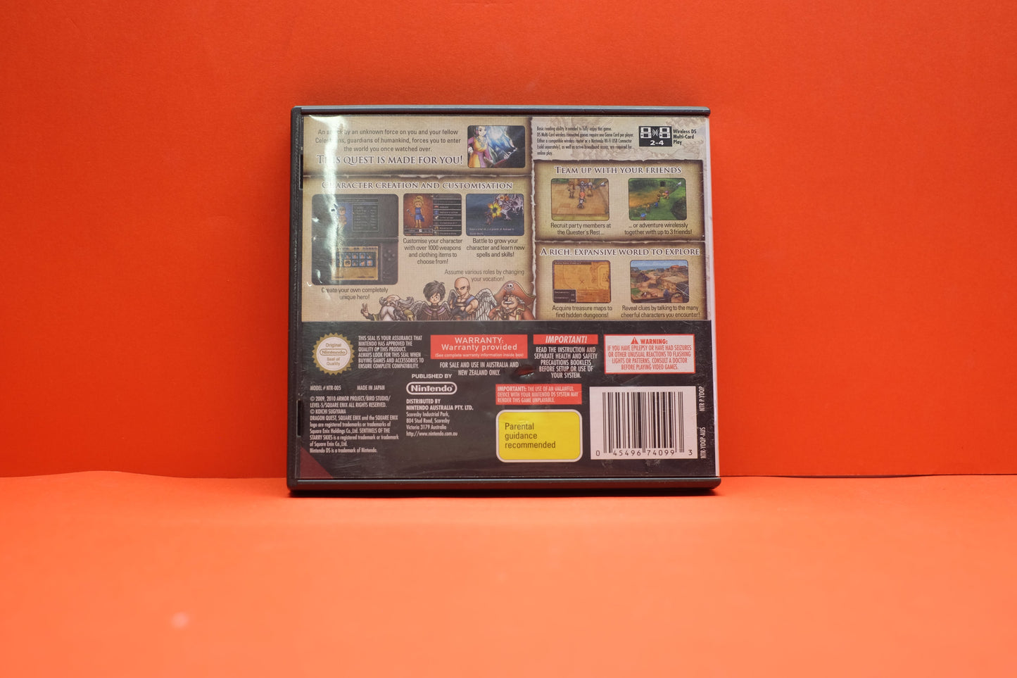 Dragon Quest Sentinels Of The Starry Skies - Nintendo DS - Pre-Owned