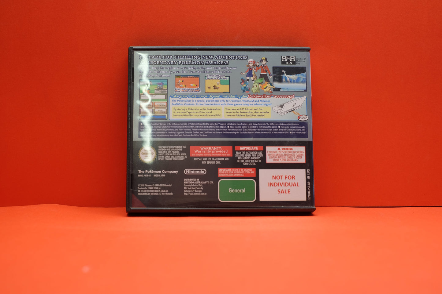 Pokemon Soulsilver Version - Nintendo DS - Pre-Owned