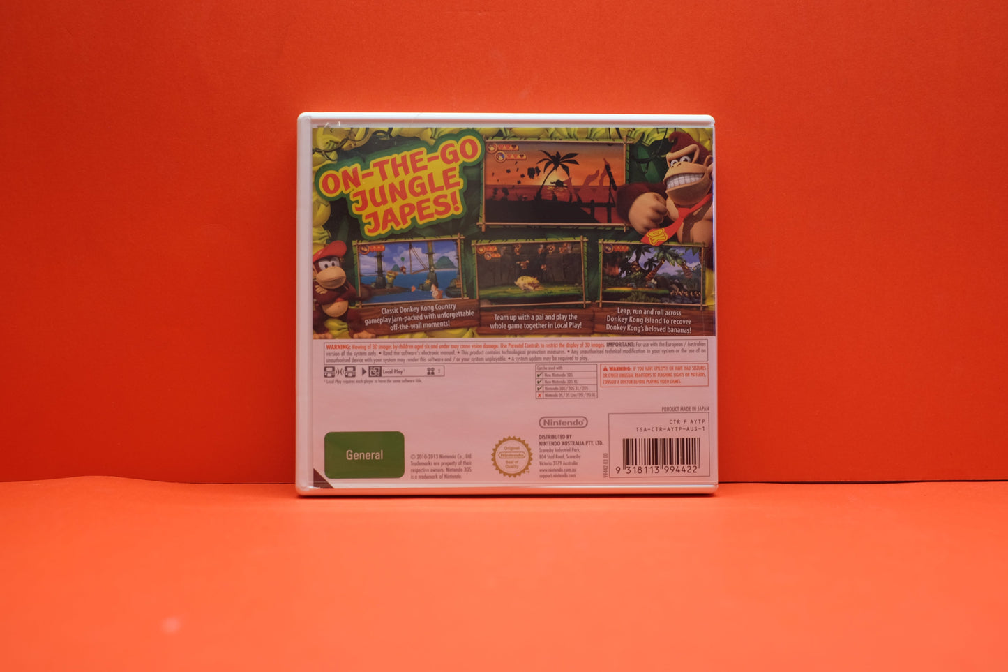 Donkey Kong Returns 3D (Nintendo Selects) - Nintendo 3DS - Pre-Owned