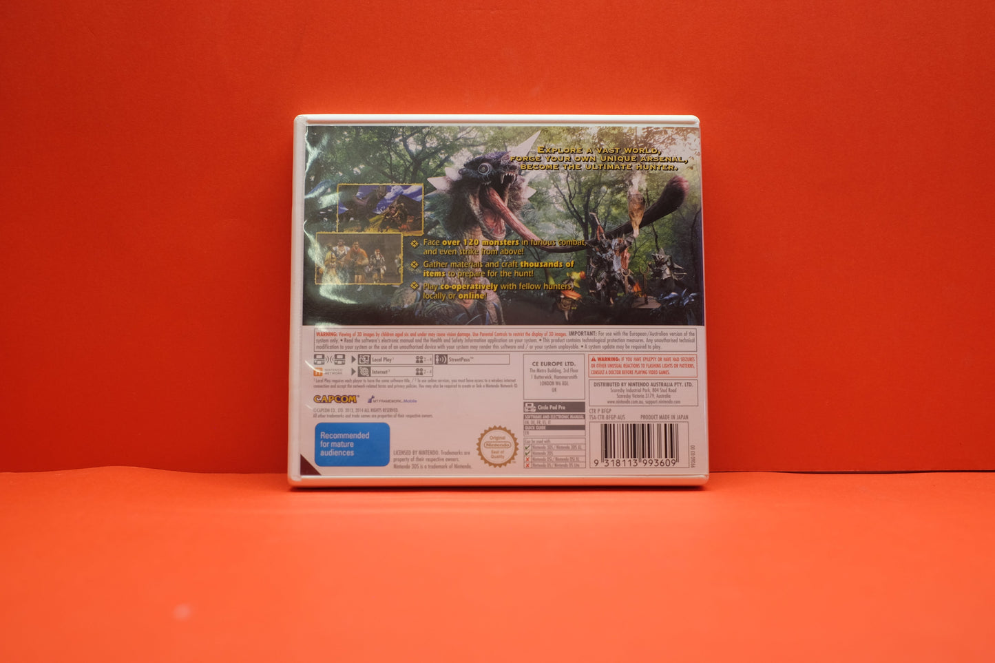 Monster Hunter 4 Ultimate - Nintendo 3DS - Pre-Owned