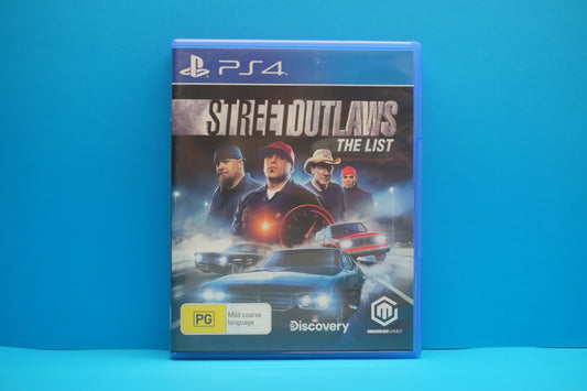 Street Outlaws The List - Playstation 4 - Pre-Owned