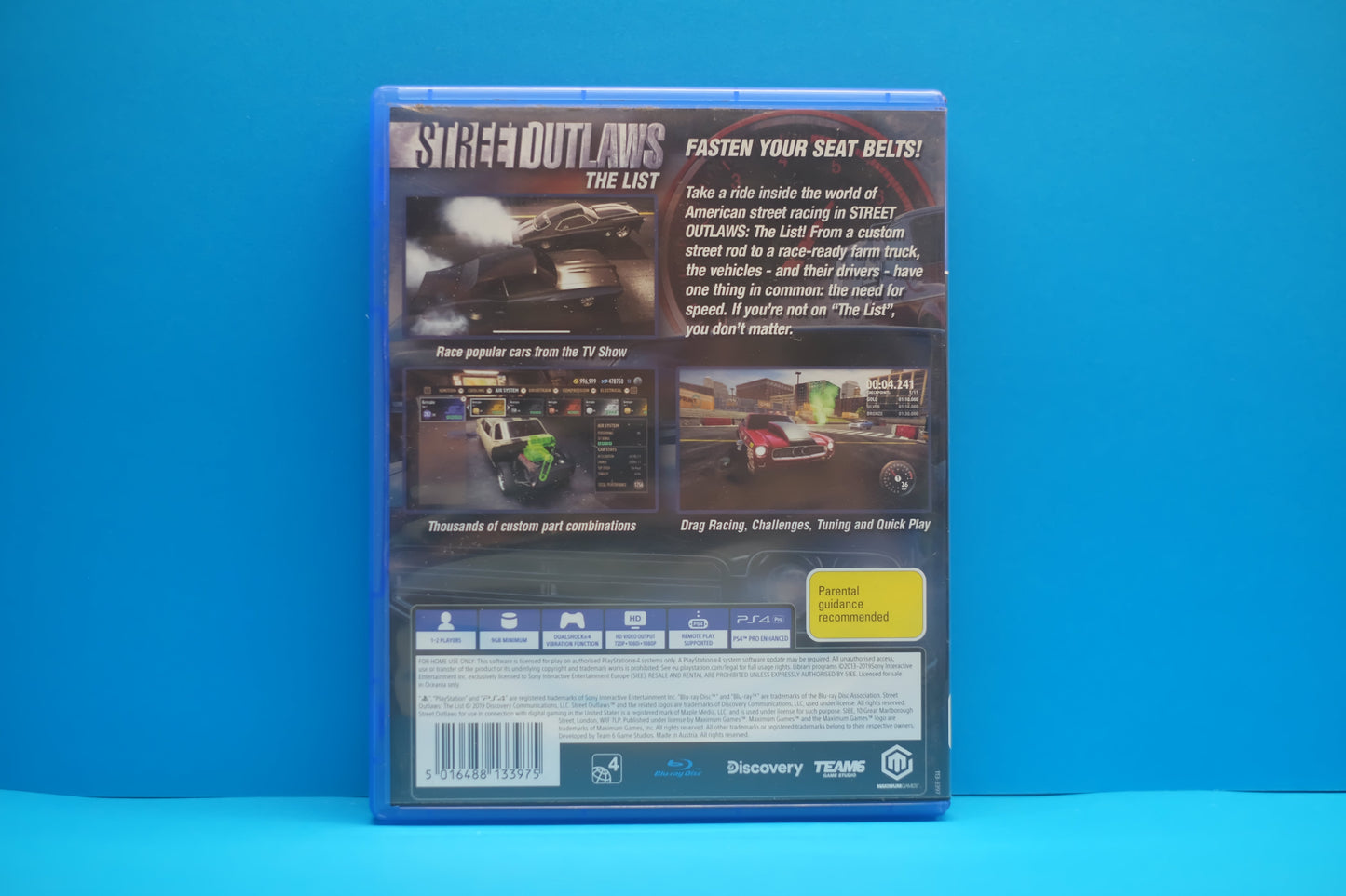 Street Outlaws The List - Playstation 4 - Pre-Owned