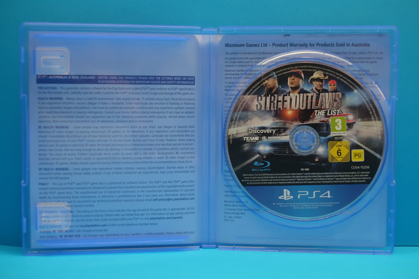 Street Outlaws The List - Playstation 4 - Pre-Owned