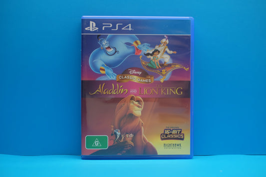 Disney Classic Games Aladdin And The Lion King - Playstation 4 - Pre-Owned