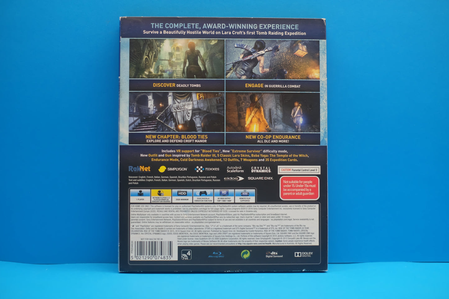 Rise Of The Tomb Raider (20 Year Celebration) - Playstation 4 - Pre-Owned