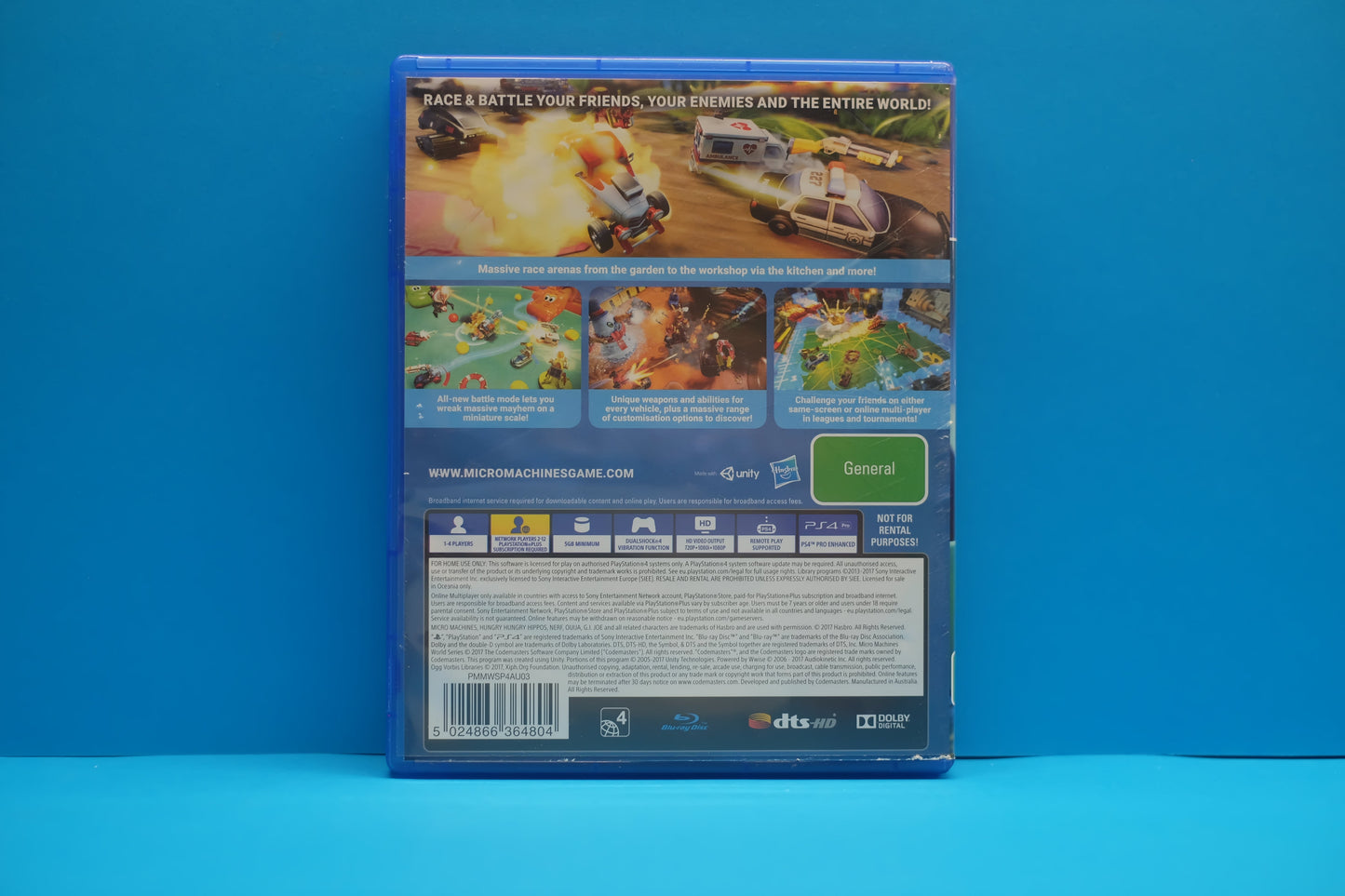 Micro Machines World Series - Playstation 4 - Pre-Owned