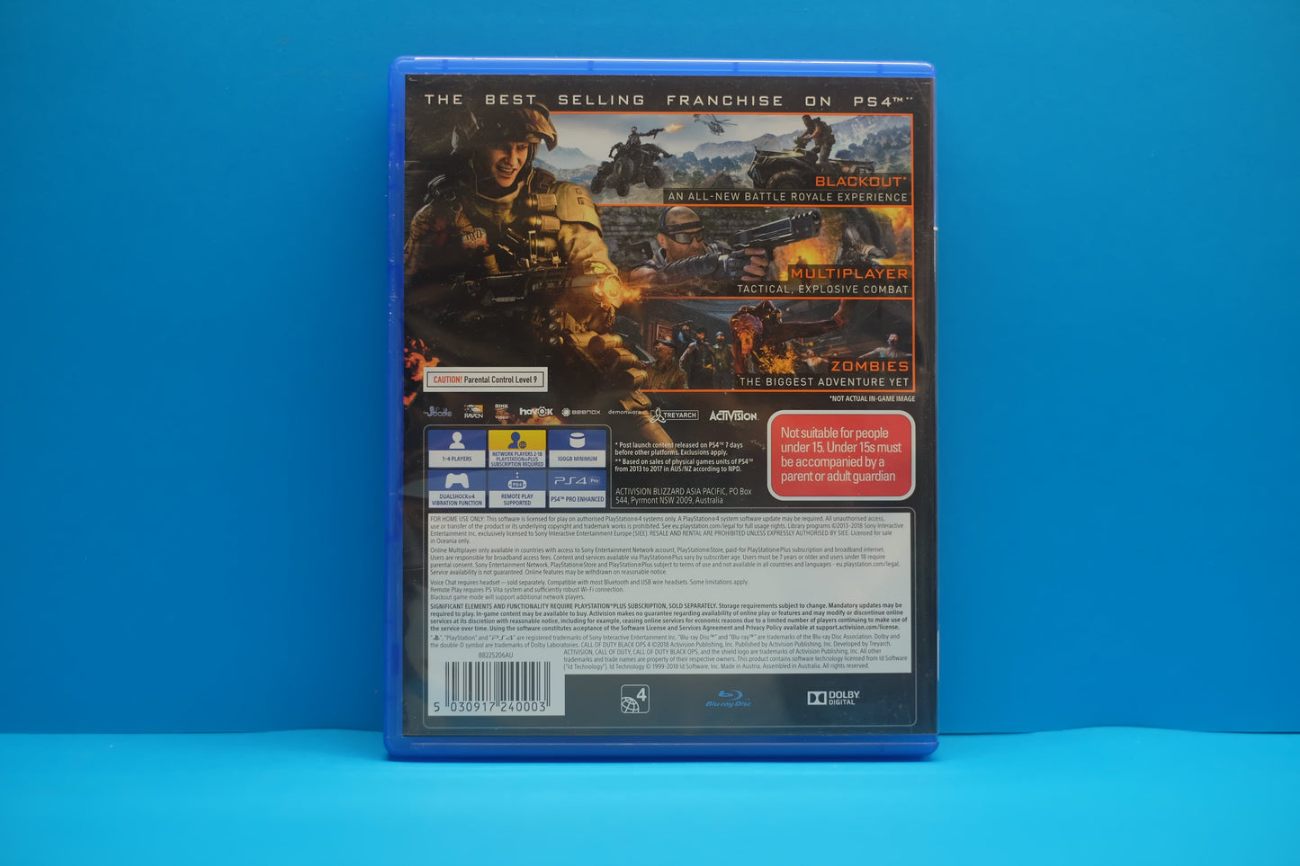 Call Of Duty Black Ops 4 - Playstation 4 - Pre-Owned