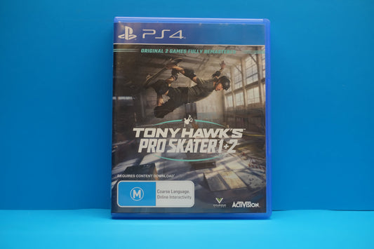 Tony Hawk's Pro Skater 1+2 - Playstation 4 - Pre-Owned