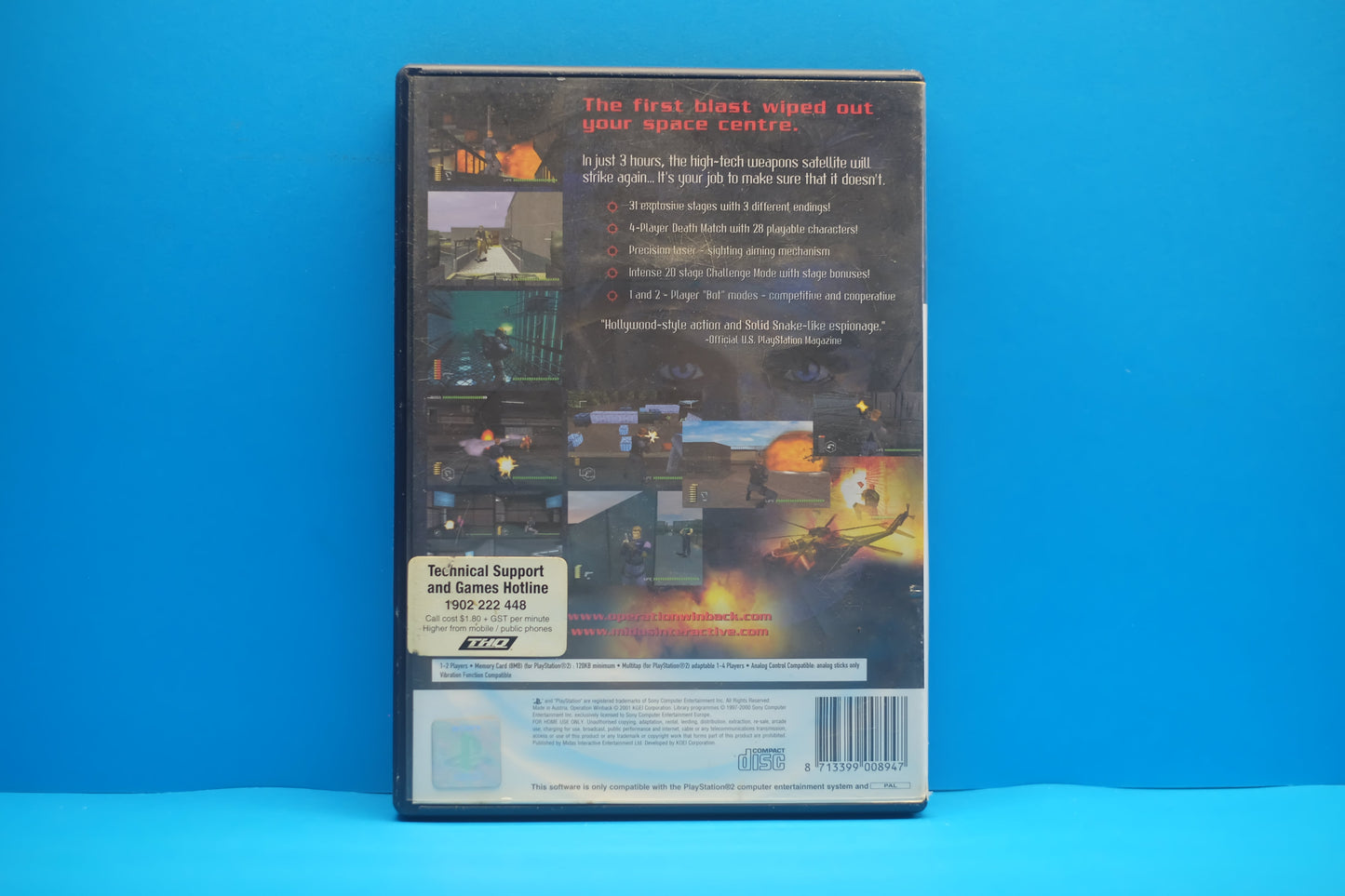 Operation Winback - Playstation 2 - Pre-Owned