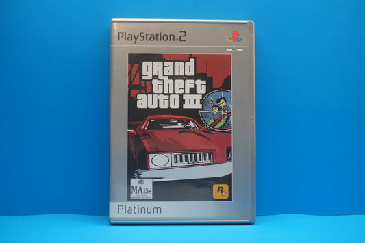 Grand Theft Auto 3 *Complete* (Platinum) - Playstation 2 - Pre-Owned