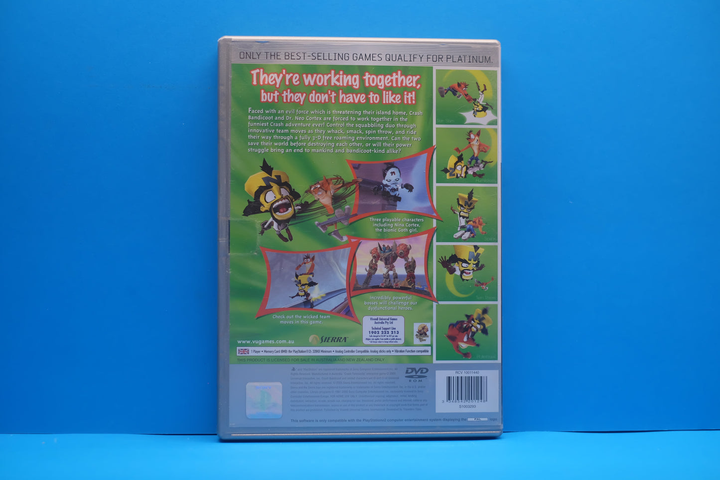 Crash Twinsanity (Platinum) - Playstation 2 - Pre-Owned