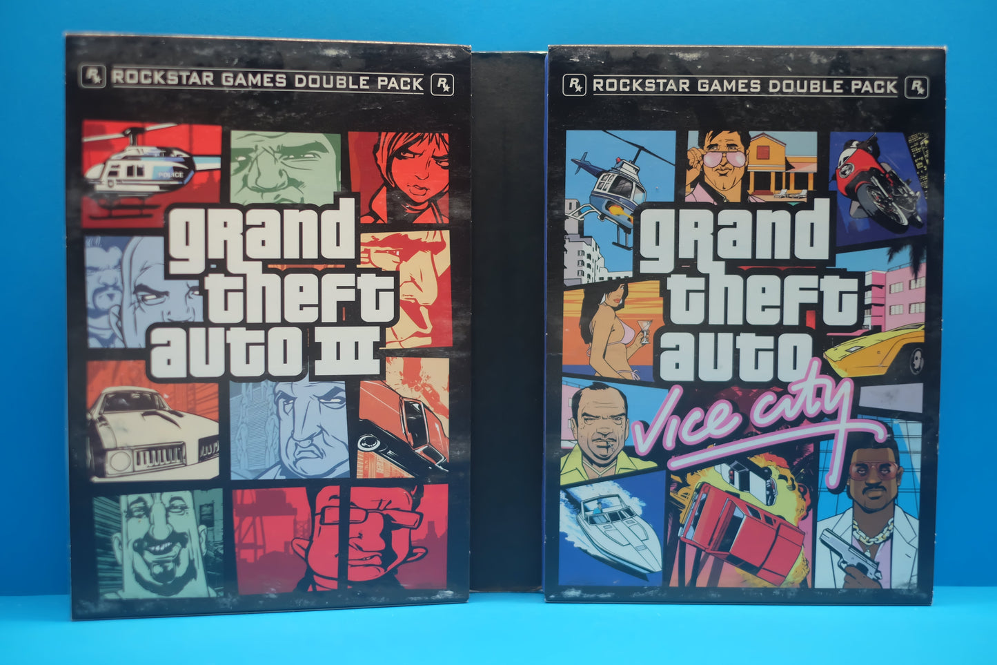 Grand Theft Auto Rockstar Games Double Pack - Playstation 2 - Pre-Owned