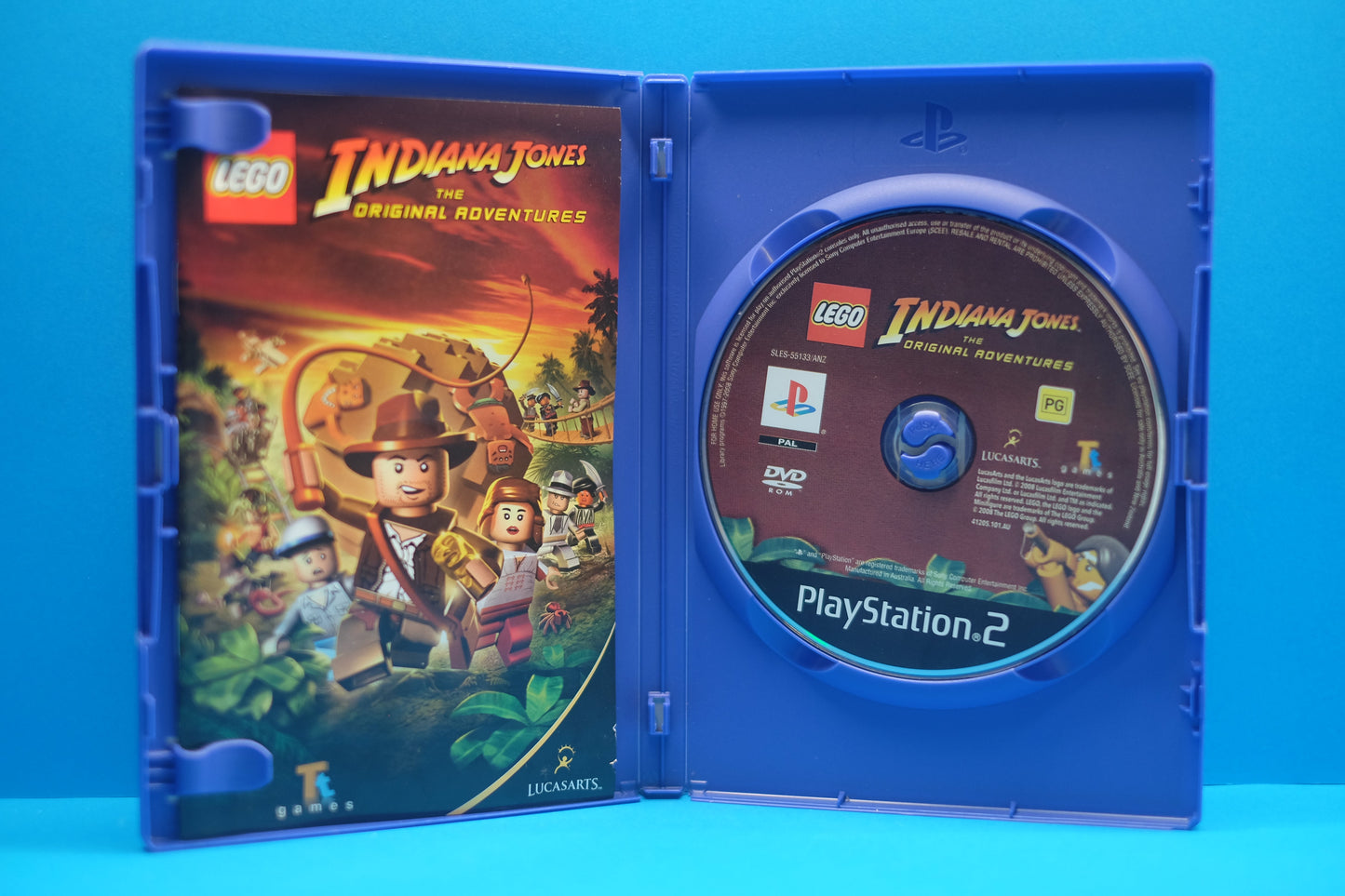 Lego Indiana Jones The Original Adventures - Playstation 2 - Pre-Owned