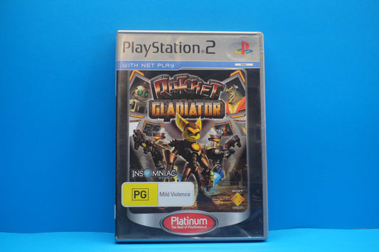 Ratchet Gladiator (Platinum) - Playstation 2 - Pre-Owned