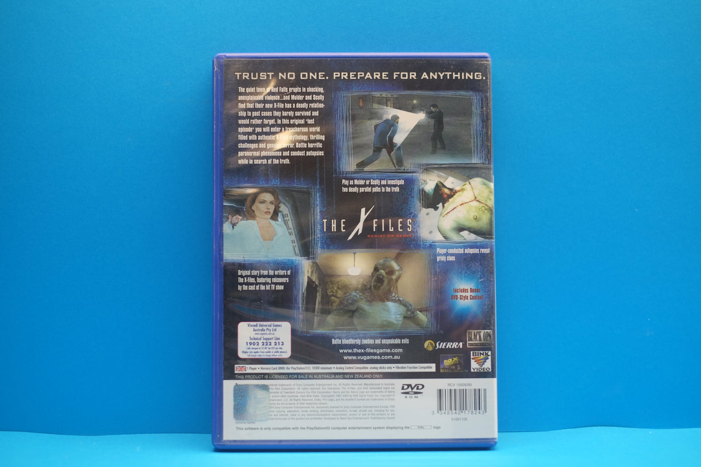 The X Files Resist Or Serve - Playstation 2 - Pre-Owned