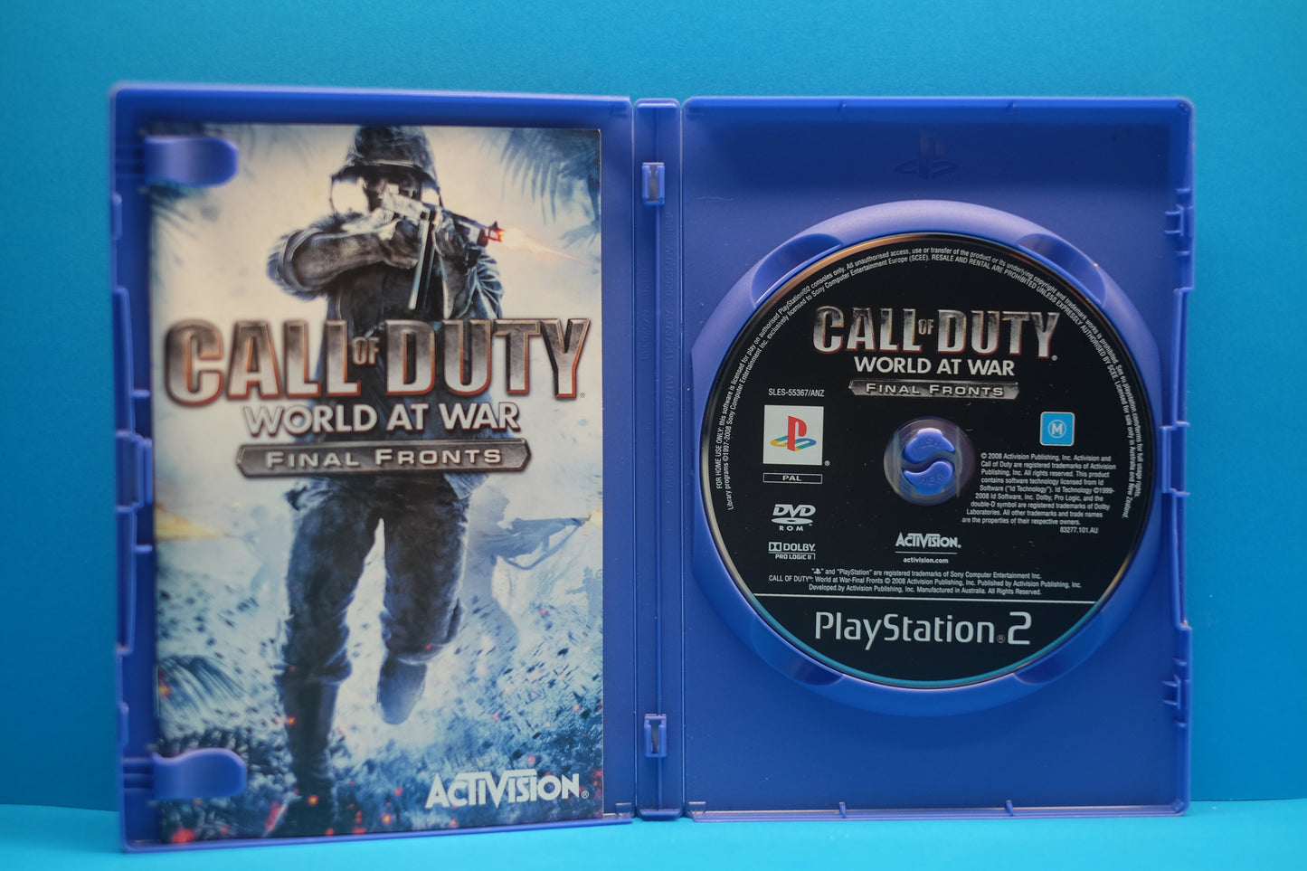 Call Of Duty World At War Final Fronts - Playstation 2 - Pre-Owned