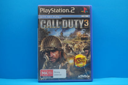 Call Of Duty 3 - Playstation 2 - Pre-Owned