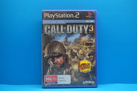 Call Of Duty 3 - Playstation 2 - Pre-Owned