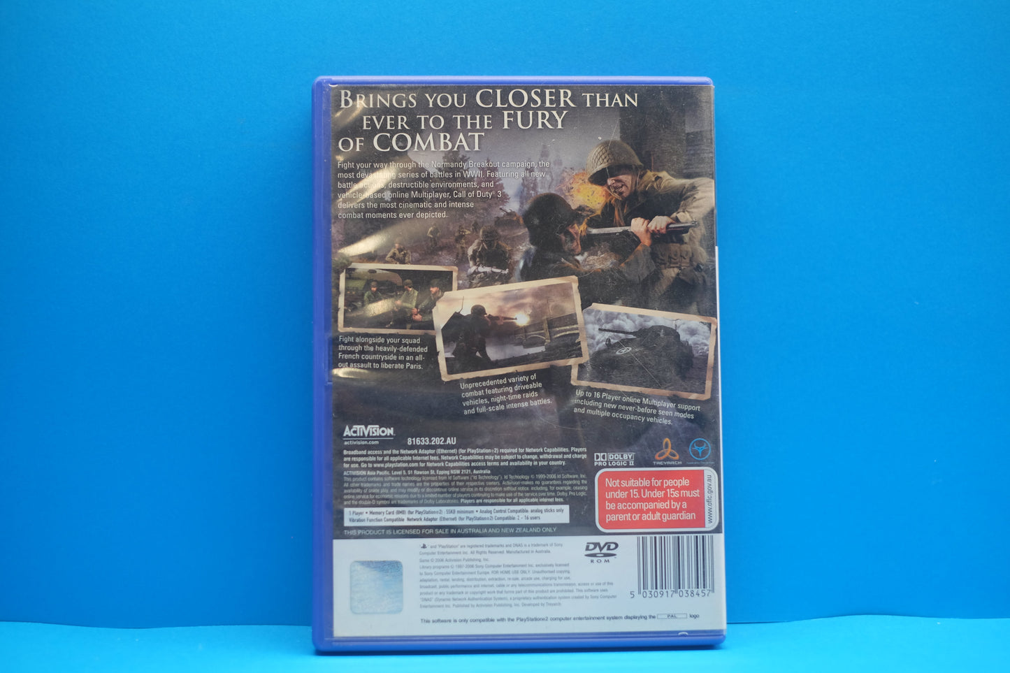 Call Of Duty 3 - Playstation 2 - Pre-Owned