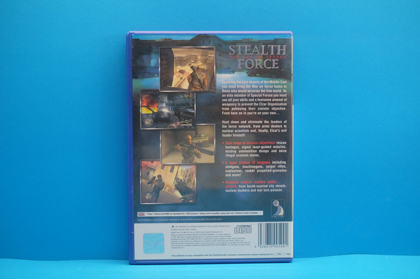 Stealth Force The War On Terror - Playstation 2 - Pre-Owned