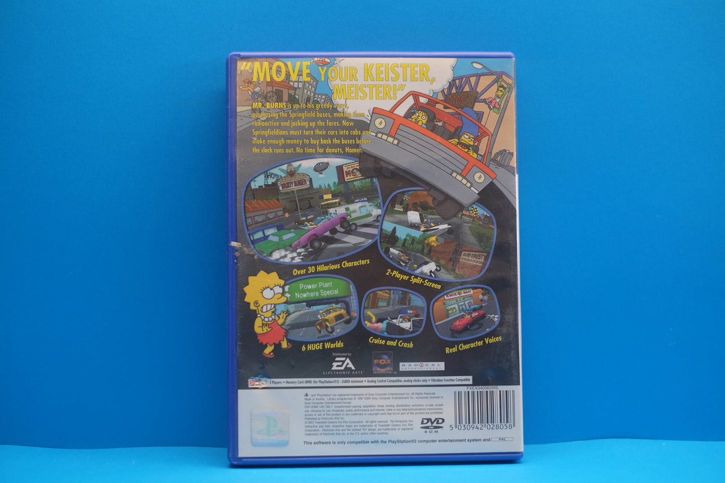 The Simpsons Road Rage - Playstation 2 - Pre-Owned