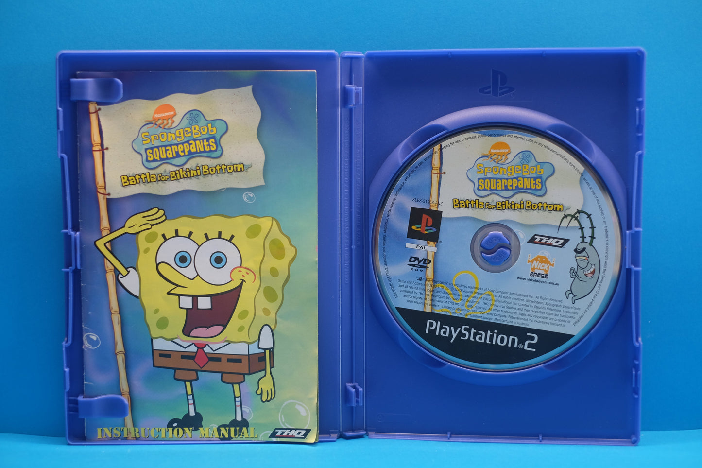 Spongebob Squarepants Battle For Bikini Bottom - Playstation 2 - Pre-Owned