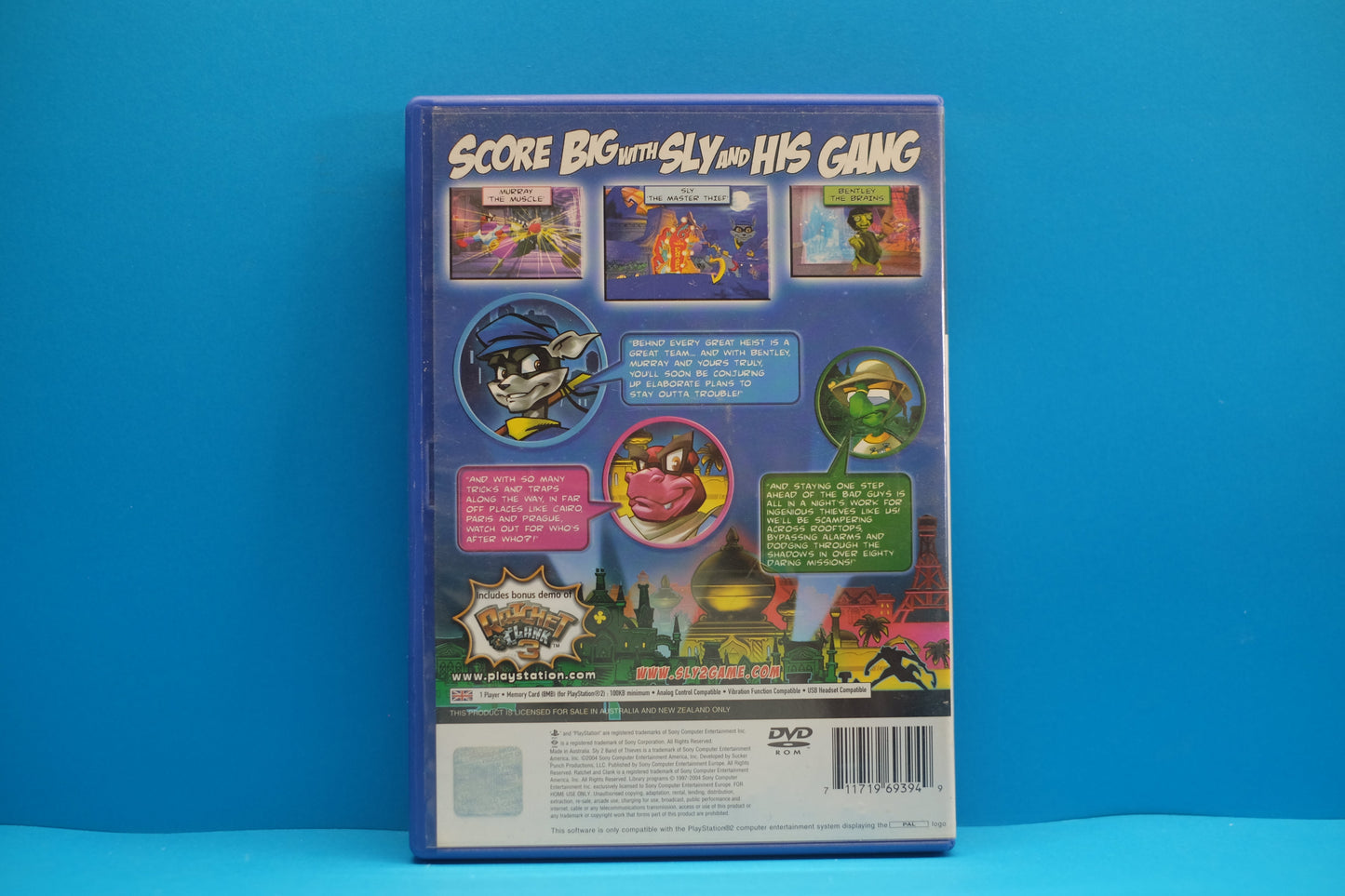 Sly 2 Band Of Thieves - Playstation 2 - Pre-Owned