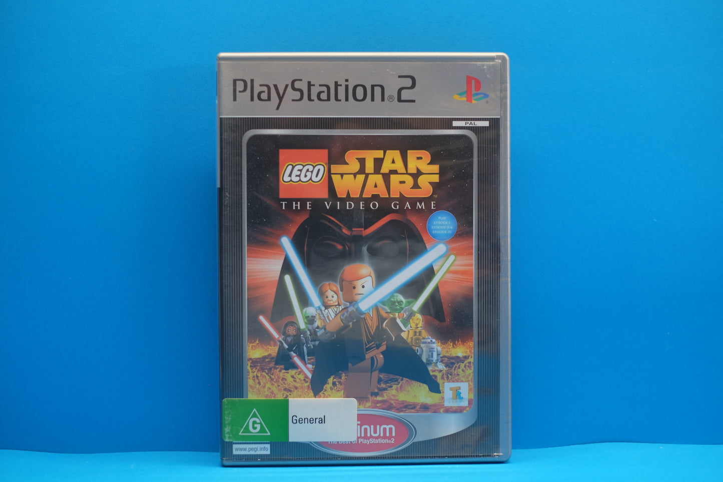 Lego Star Wars The Video Game (Platinum) - Playstation 2 - Pre-Owned