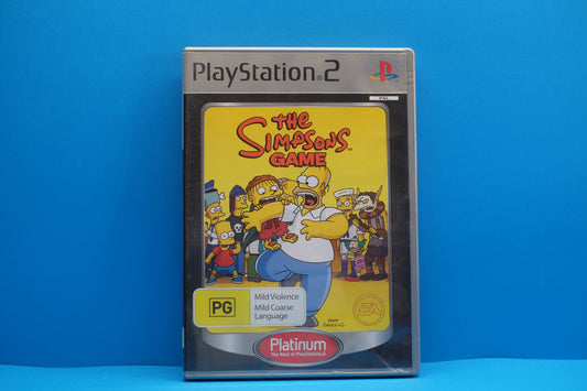 The Simpsons Game (Platinum) - Playstation 2 - Pre-Owned