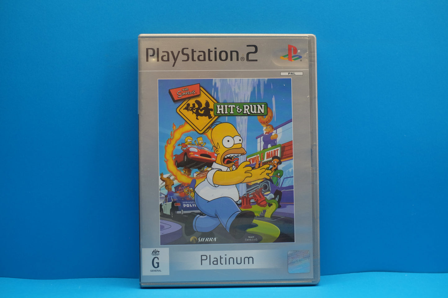 The Simpsons Hit And Run (Platinum) - Playstation 2 - Pre-Owned