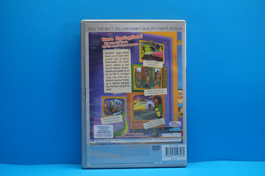 The Simpsons Hit And Run (Platinum) - Playstation 2 - Pre-Owned
