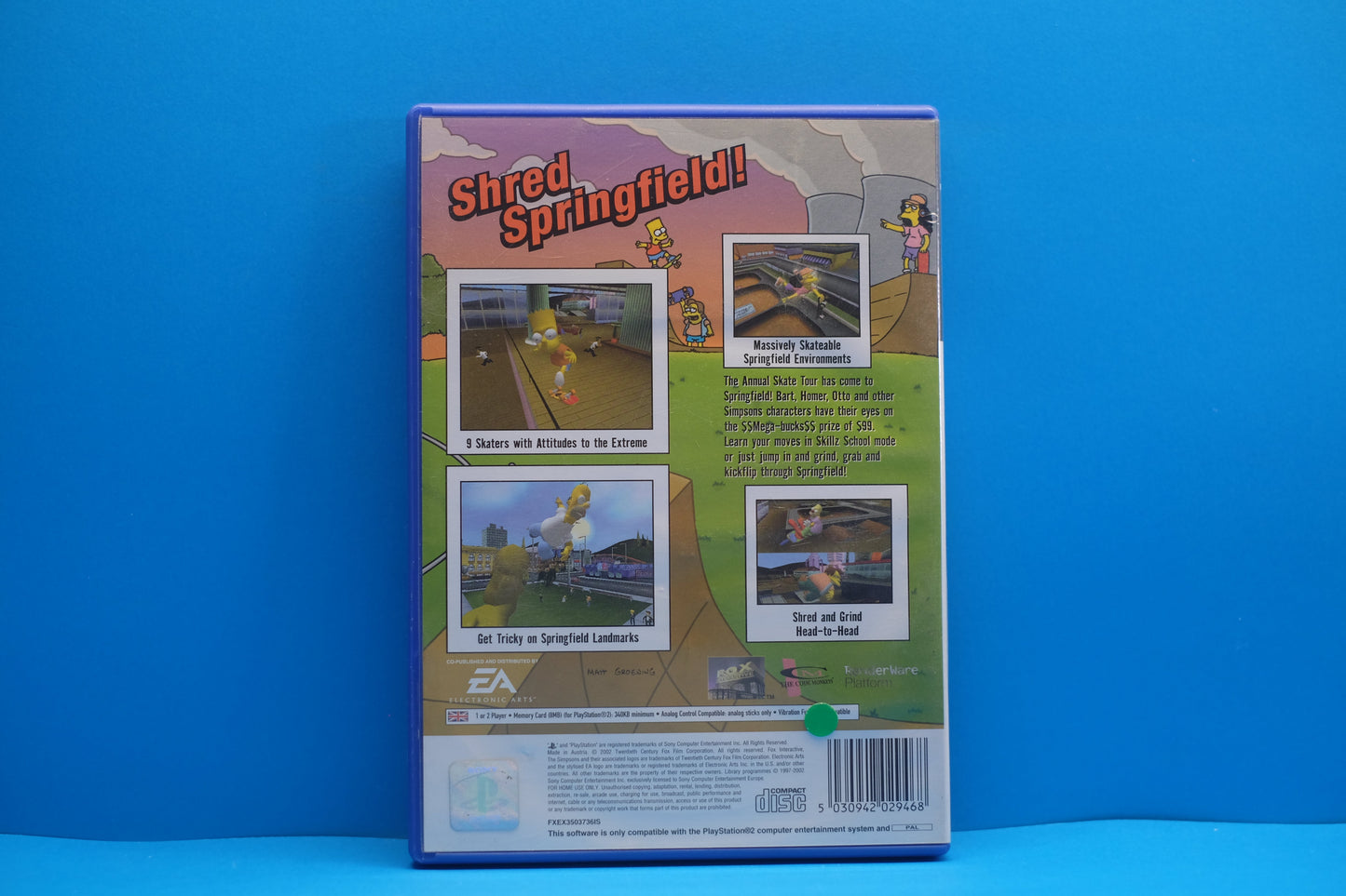 The Simpsons Skateboarding - Playstation 2 - Pre-Owned