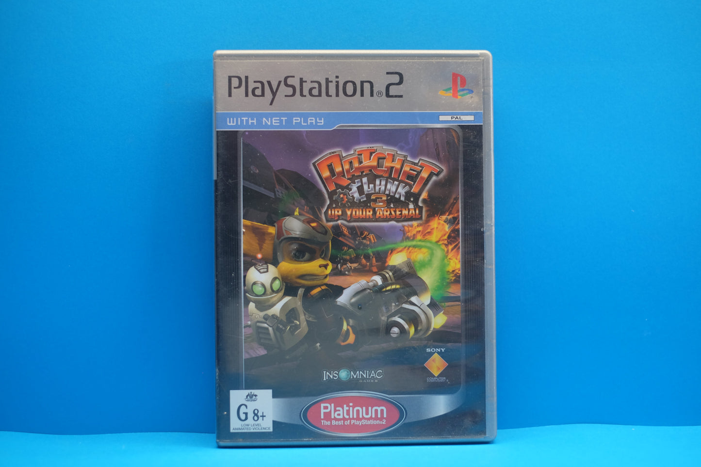 Ratchet & Clank 3 Up Your Arsenal (Platinum) - Playstation 2 - Pre-Owned