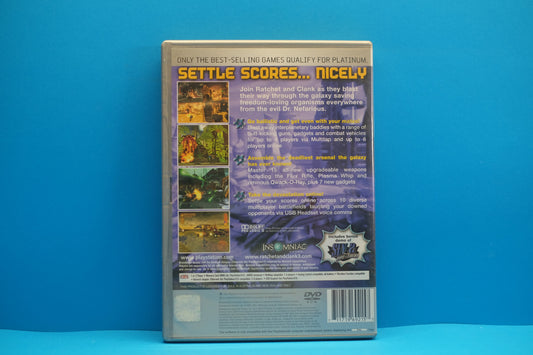 Ratchet & Clank 3 Up Your Arsenal (Platinum) - Playstation 2 - Pre-Owned