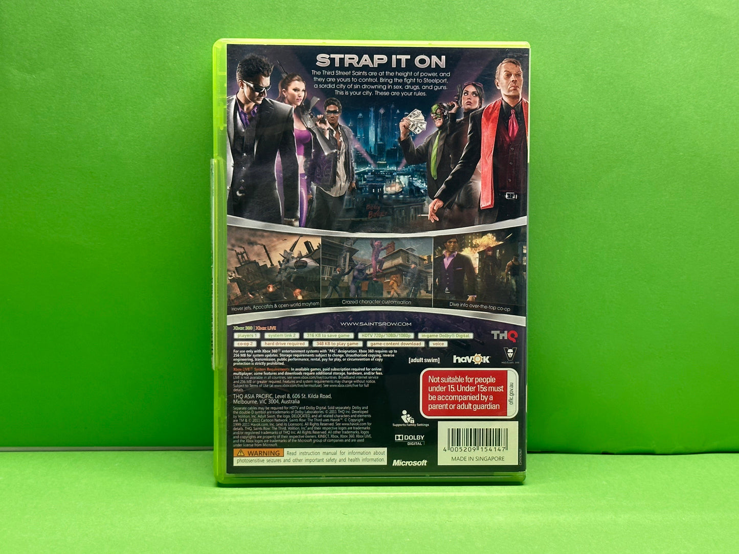 Saints Row The Third - Xbox 360 - Pre-Owned