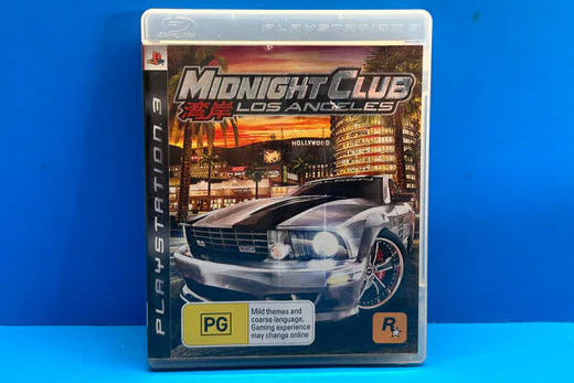 Midnight Club Los Angeles - Playstation 3 - Pre-Owned